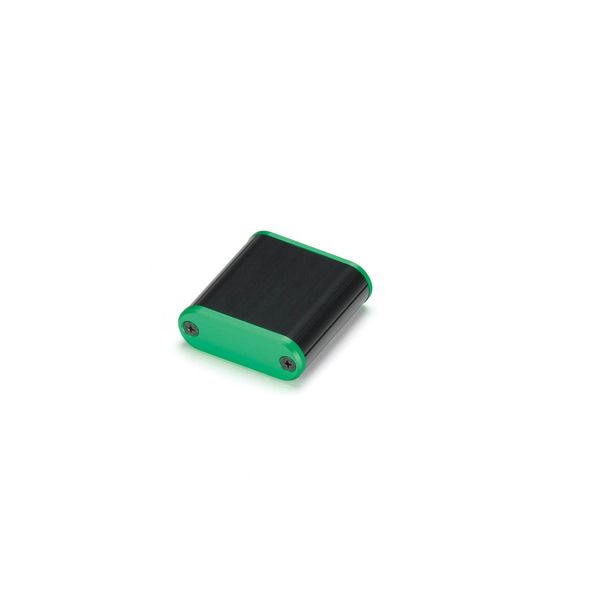 MXA型アルミモバイルケース(ブラック/グリーン)【MXA1-5-5BG】