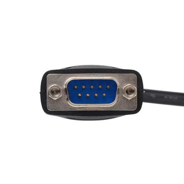 USB-シリアル変換ケーブル(ブラックスケルトン、0.5m)【BSUSRC0605BS】
