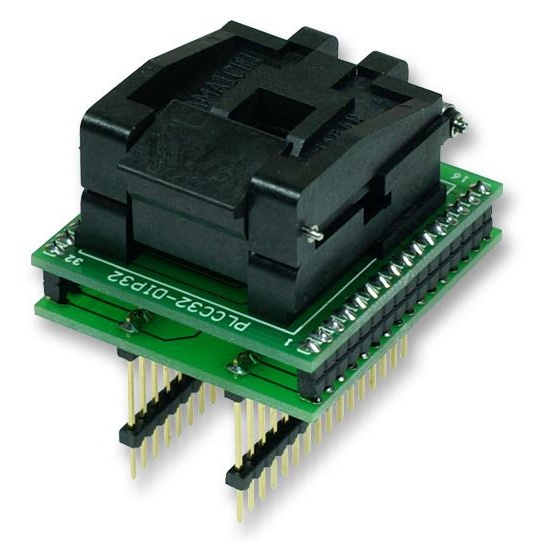 Adattatore Da PLCC32 A DIP32 Ez Per Programmatore - Compatibile Con EPROM