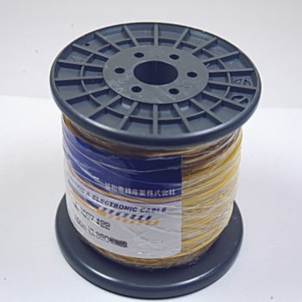 UL1007電線 黄 AWG22 100m巻【UL1007ｷAWG22100MR】