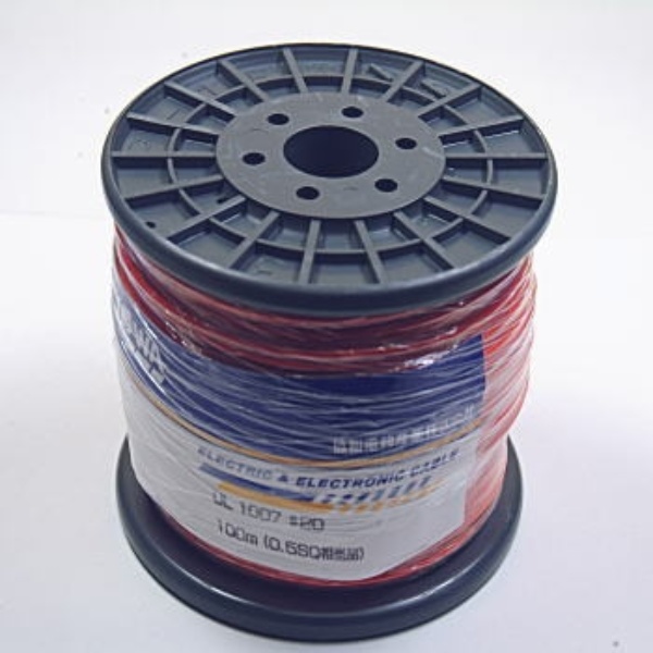 UL1007電線 橙 AWG20 100m巻【UL1007ﾀﾞｲAWG20100MR】