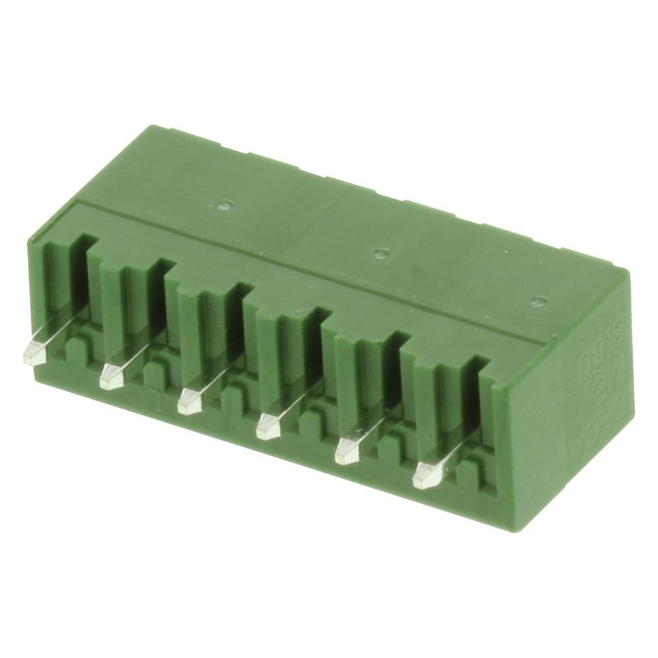TERMINAL BLOCK HEADER VERTICAL 6 POSITION 3.5MM MCTE04A06