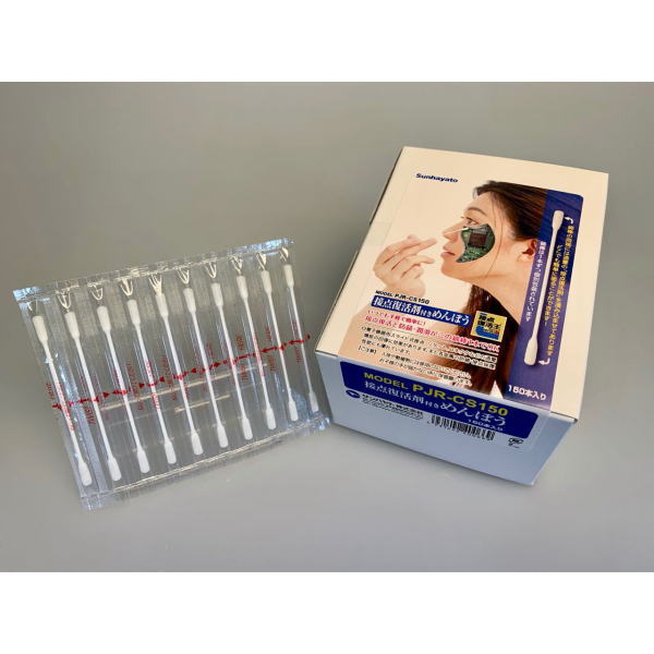 接点復活剤付きめんぼう(150本入)【PJR-CS150】
