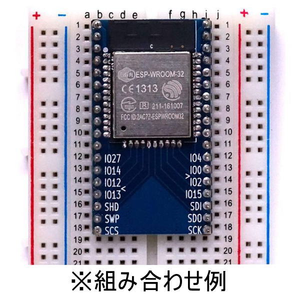 ESP-WROOM-32 ピッチ変換基板 ロング【ABB-ESP32-CV-L】