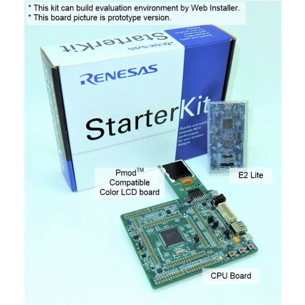 Renesas Starter Kit for RX72T(E2 Lite付き)