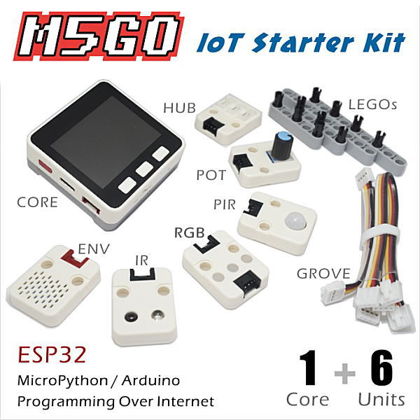 未使用保管　M5STACK　M5GO　IoT　スターターキット　V2.6