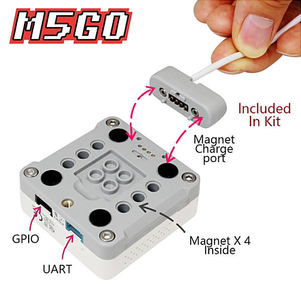 M5Stack M5GO IoT スターターキット【M5STACK-M5GO】