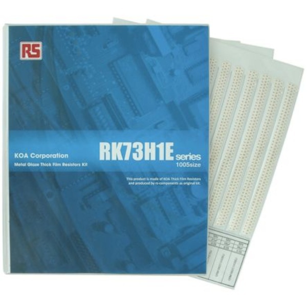 厚膜チップ抵抗器 Rk73h1e サンプルキット チップ抵抗セット 表面実装 Rk73h1e シリーズ Rk73h1e Kit Koa製 電子部品 半導体通販のマルツ
