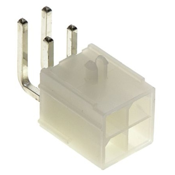 基板接続用ピンヘッダ Mini-Fit Jrシリーズ 4極 4.2mm 2列 ライト