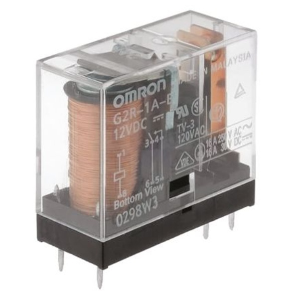 Amazon.co.jp: uxcell PCB電磁パワーリレー 汎用リレー DC 12V