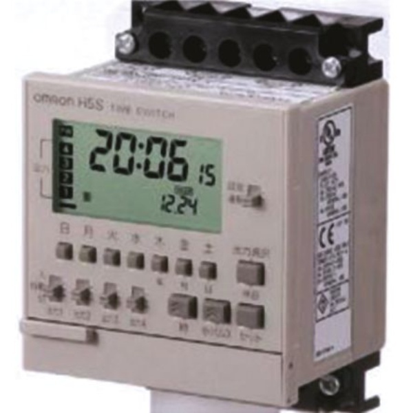 タイム スイッチ デジタル H5S-WFA2 OMRON製|電子部品・半導体通販のマルツ