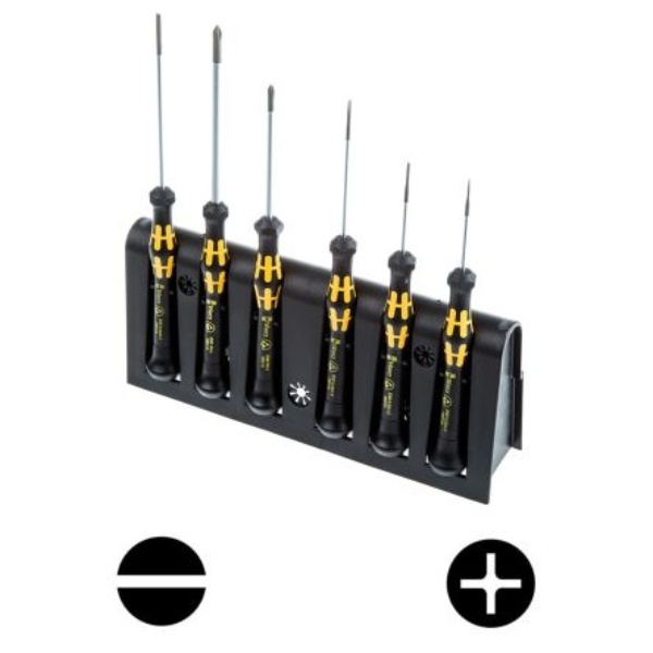 Wera ドライバーセット 精密 6個 1578 A 6 Esd Satz Microschraubendreher 1578a 6esdsatz Mic Wera製 電子部品 半導体通販のマルツ