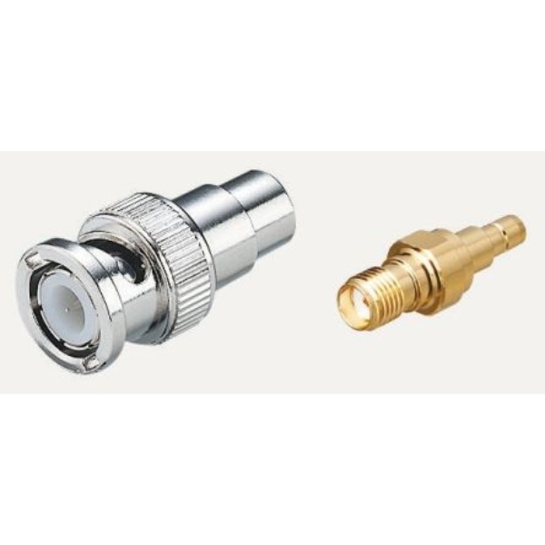 同軸アダプタ ストレート BNC プラグ RCA ジャック 150-3790 ユウエツ精機製｜電子部品・半導体通販のマルツ