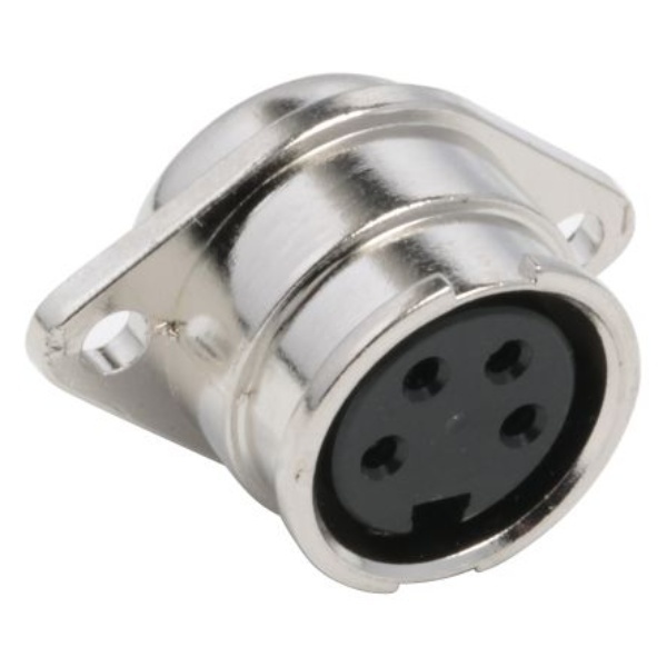 Dinソケット Socket 4極 パネルマウント 786-3429 RS PRO製｜電子部品