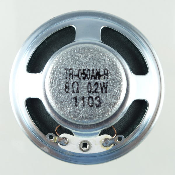 スピーカー 50mm 0.2W 8Ω【TR-050AN-R】