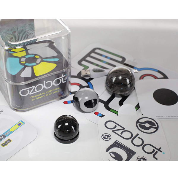 【在庫処分セール】プログラミング教材用ロボットOzobot 2.0 Bit(チタンブラック)【OZOBOT2.0BIT-BLACK】