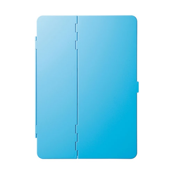 iPad Air用ハードケース(スタンドタイプ、ブルー)【PDA-IPAD1504BL】