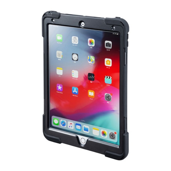 iPad Air用耐衝撃ケース【PDA-IPAD1517BK】