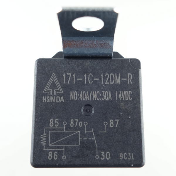 メカニカルリレー(40A、1接点、12V)【171-1C-12DM-R】