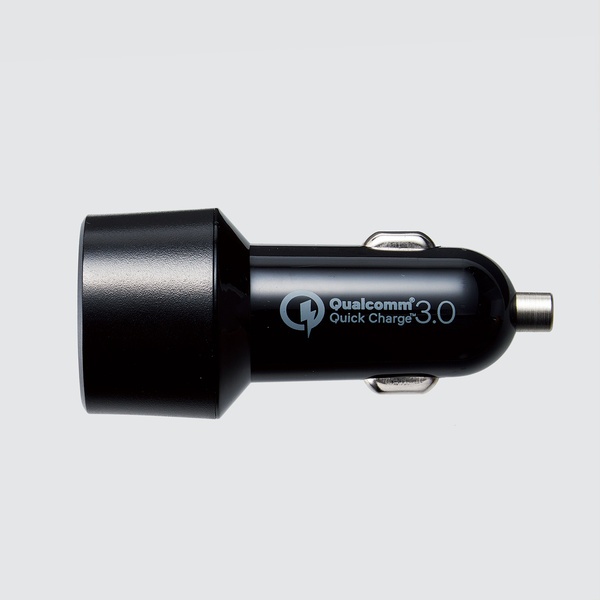 車載充電器(Quick Charge3.0・30W・2ポート)【MPA-CCUQ04BK】