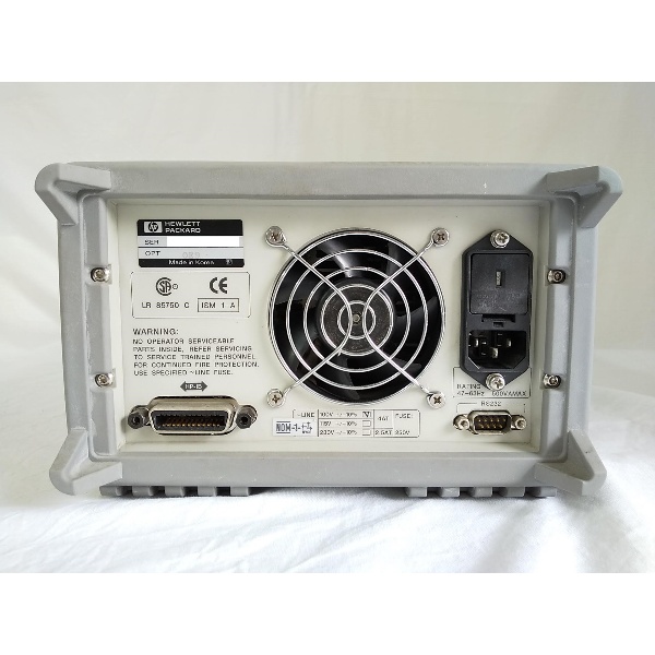 【中古】プログラマブルDC電源(120Wシングル出力)【E3632A(USED0001)】