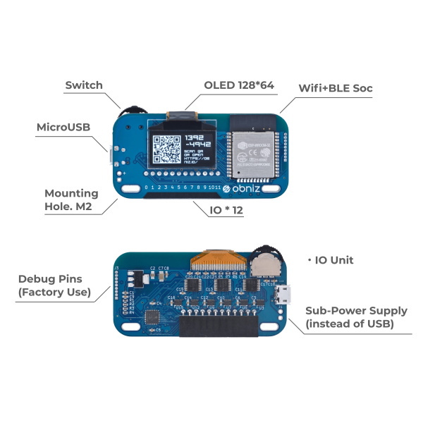 obniz Board(オブナイズ ボード)[Hobby 90 Days]【OBNIZBOARD】