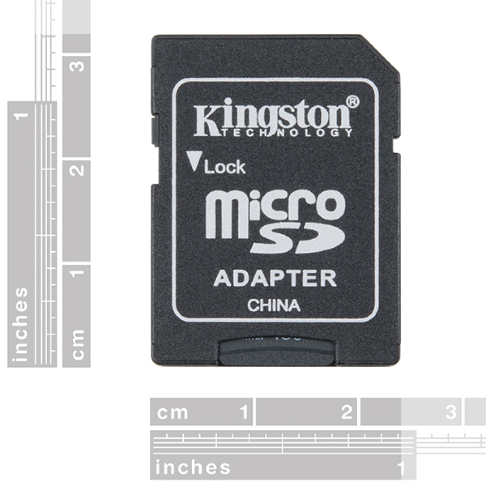 microSD Card with Adapter-32GB(Class10)【COM-14832】