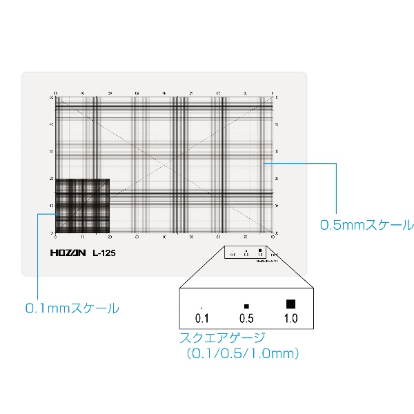スケールシート【L-125】