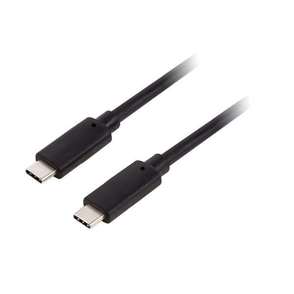 USB充電/データ転送ケーブル Type-C - Type-C(USB3.1 Gen2)(1m)【GH-UCSCCPA1-BK】