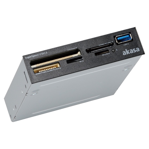 UHS-II対応USB3.0内蔵カードリーダー【AK-ICR-27】
