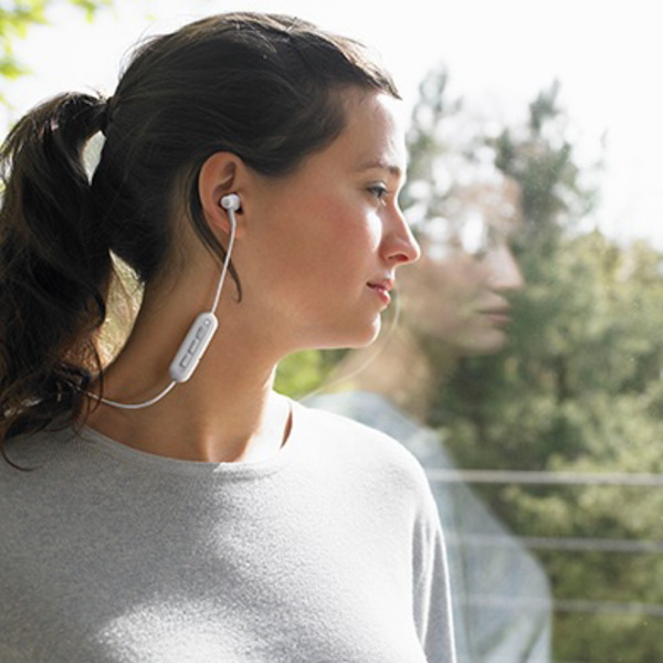 Bluetooth ワイヤレスイヤホン(カナル型、ホワイト)【ATH-CK150BT WH】