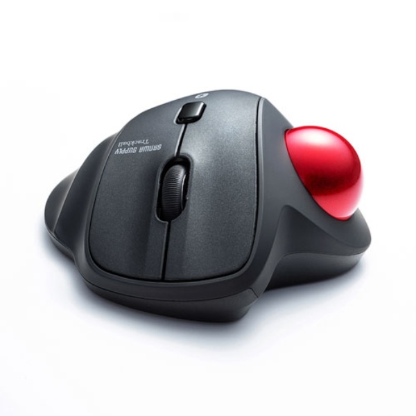 Bluetoothトラックボールマウス【MA-BTTB130BK】