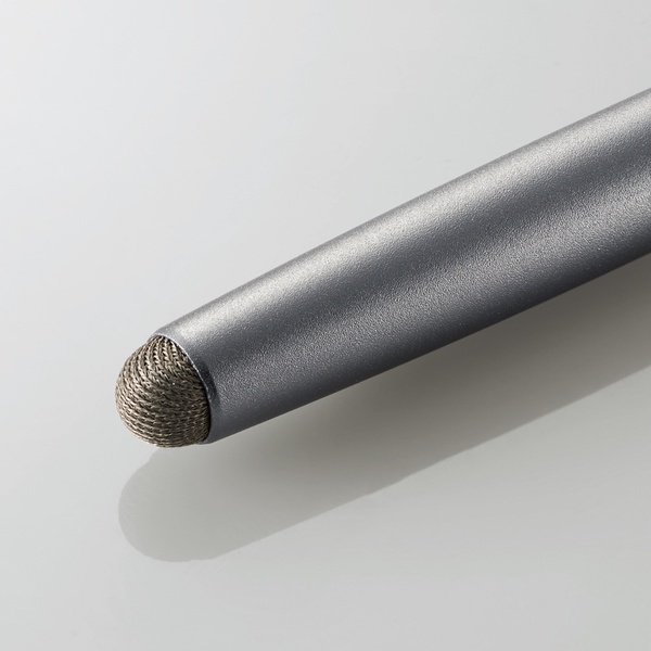 導電繊維タッチペン"AL.STYLUS"(低重心設計)グレー【P-TPATCF01GY】