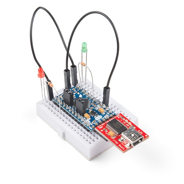 Arduino Pro Mini スターターキット(3.3V/8MHz)【KIT-15257】