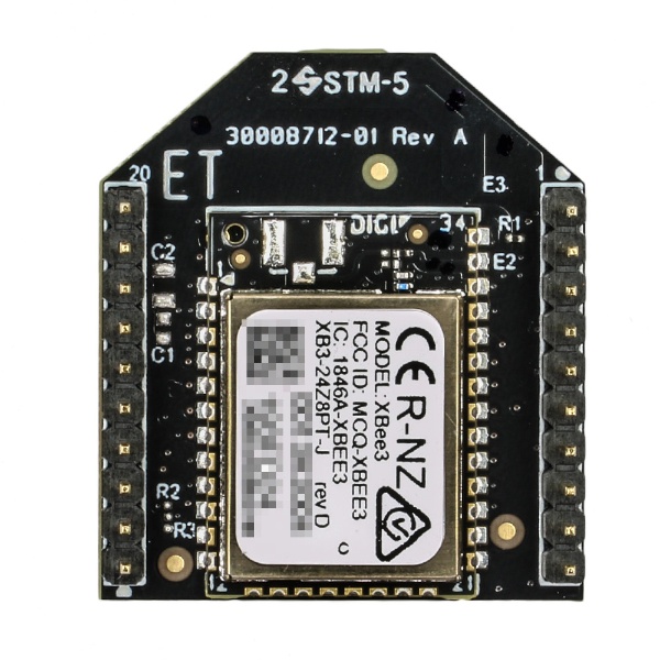 XBee3 ZB/PCBアンテナ型【XB3-24Z8PT-J】