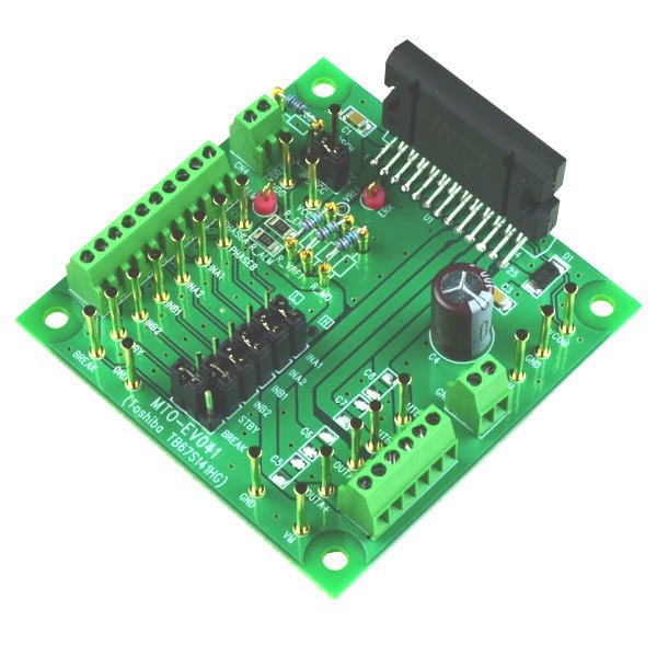 ステッピングモータドライバIC(TB67S141FTG)評価基板 MTO