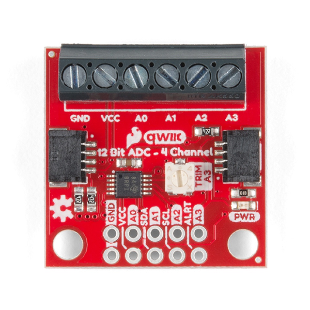 Qwiic 12ビットA/Dコンバータボード(ADS1015)【DEV-15334】