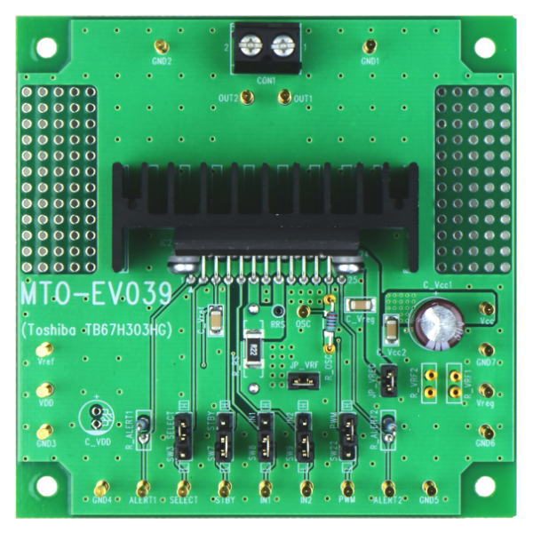 モータドライバIC評価基板(TB67H303HG)【MTO-EV039(TB67H303HG)】