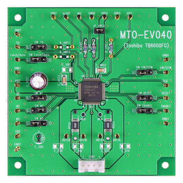 モータドライバIC評価基板(TB6600FG)【MTO-EV040(TB6600FG)】