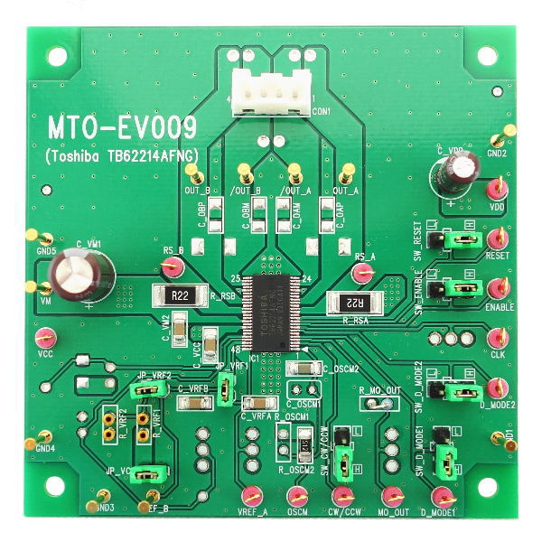 モータードライバIC評価基板(TB62214AFNG)【MTO-EV009(TB62214AFNG)】