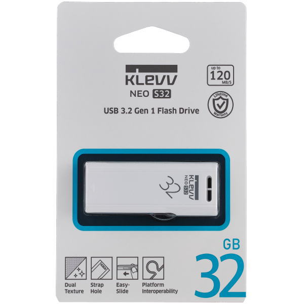 USBフラッシュメモリ(USB3.2対応、32GB)【K032GUSB4-S3】