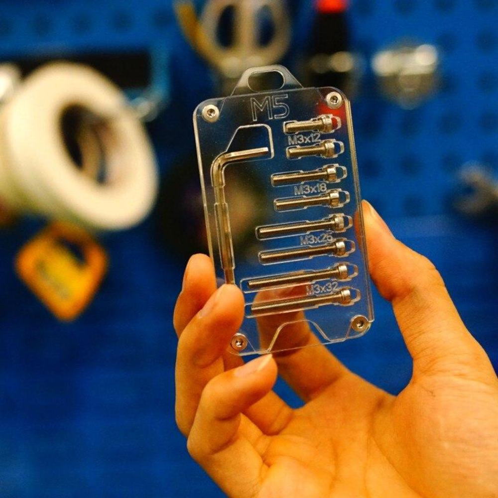 M5Stack用ネジ8個セット(六角レンチ付き)【M5STACK-A050】