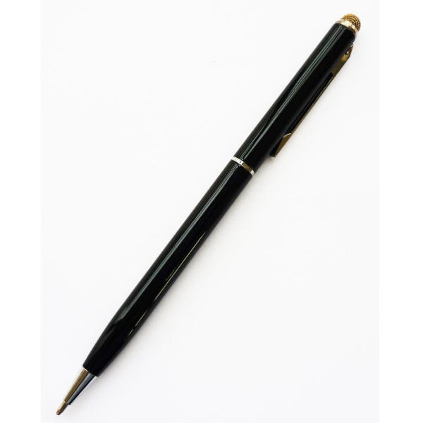 ボールペン付きファイバーヘッドタッチペン ブラック 在庫限り特価販売!!【EM-SPWBPS-BK】