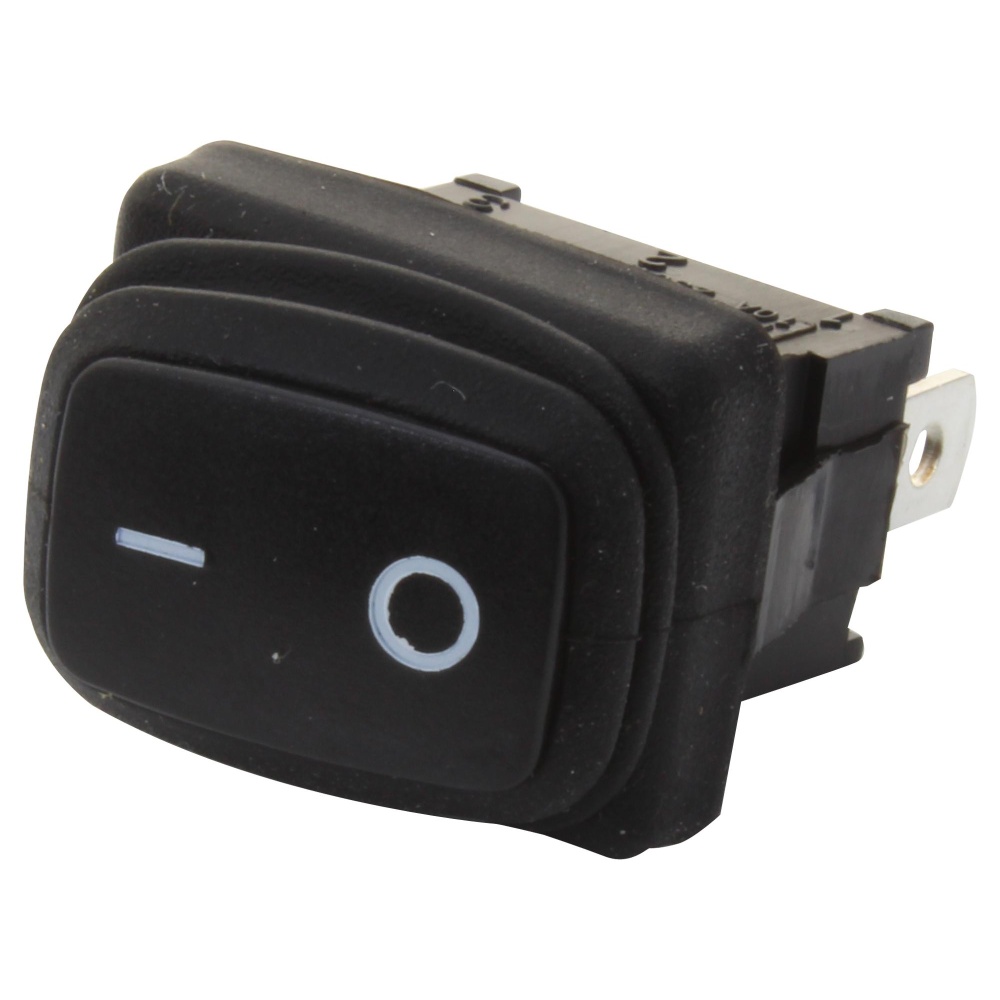 Nu-Vu 50-1355 Genuine OEM SPST Rocker Switch – On/Off – Made In USA