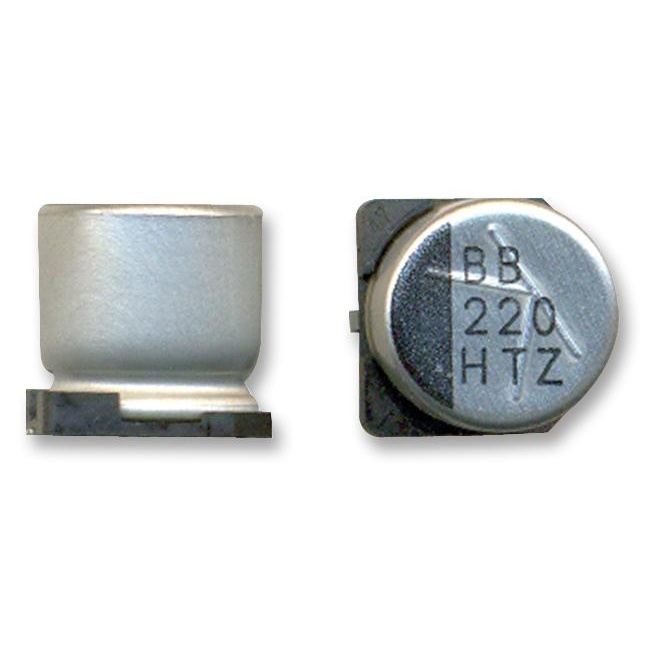 チップ形アルミ電解コンデンサー 10V 220μF TZVシリーズ 10TZV220M6.3X8 Ruby-con製|電子部品・半導体通販のマルツ