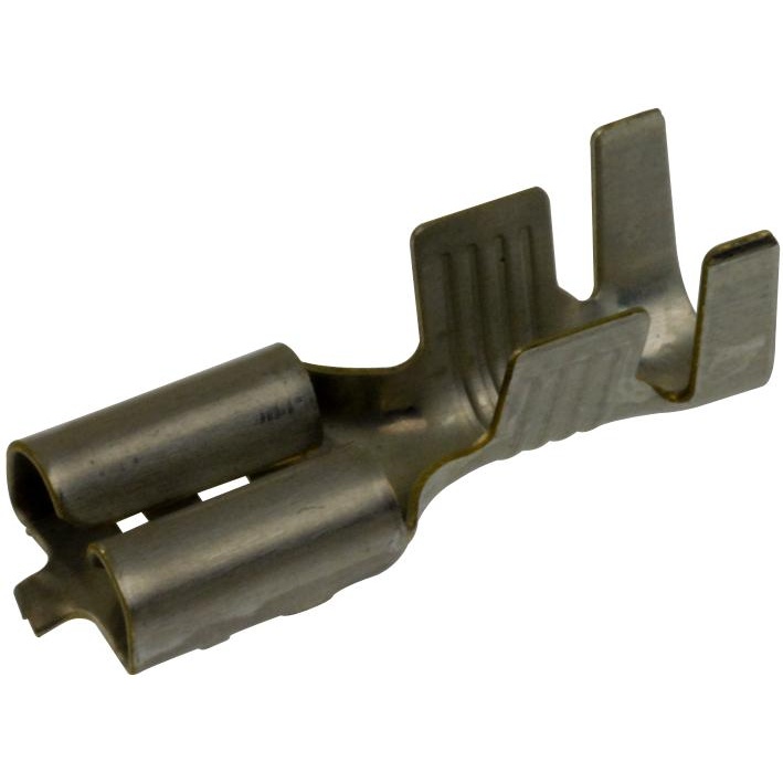 TERMINAL FEMALE DISCONNECT 6.35MM CRIMP 1803512 AMP Connectors / TE