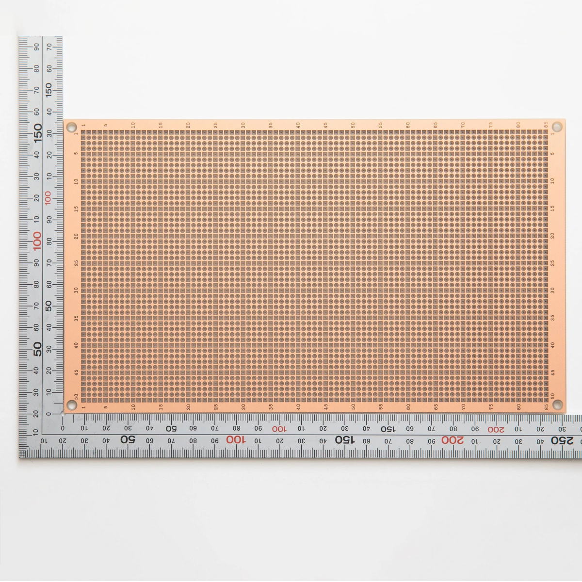 ユニバーサル基板 両面 ガラスコンポジット 232×137mm【ICB-98DSE】