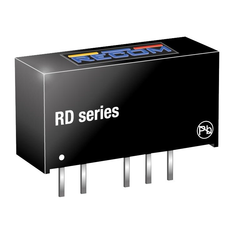DC/DC CONV 2W +/-12V 0.084A SIP RD-1212D Recom Power製｜電子部品・半導体通販のマルツ