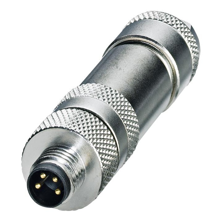 SENSOR CONNECTOR M8 PLUG 4POS 1542897 フェニックス