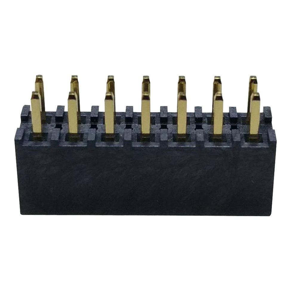 Conn Header BTB CONN HEADER 14POS 2ROW 2.54MM MP001727 MULTICOMP製|電子部品・半導体通販のマルツ